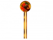Lågforsegler med bi i orange  blomst 100 stk.