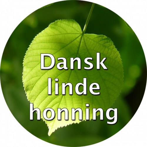 Dansk linde honning etiket